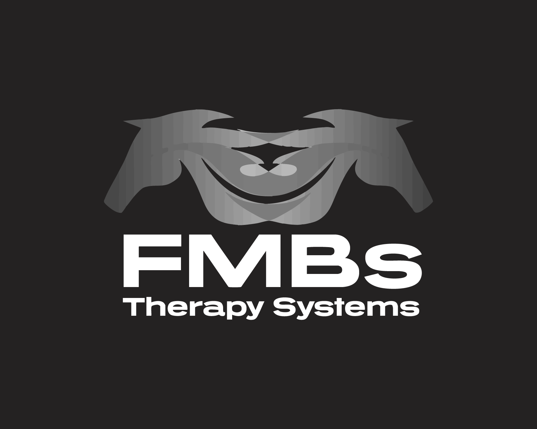 FMBs logo on a black background