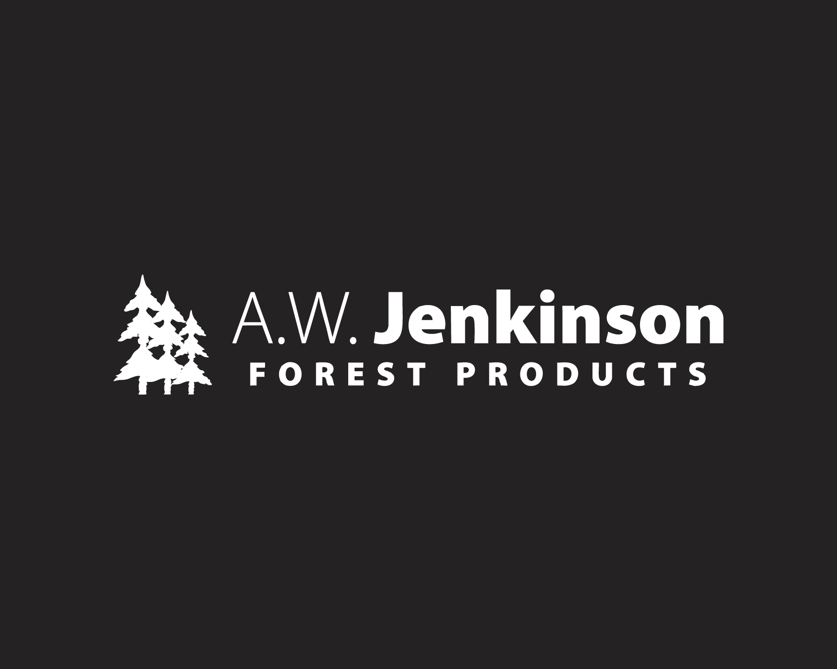 A.W. Jenkinson logo on black background